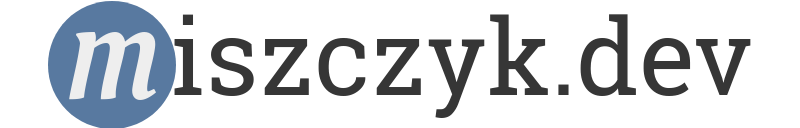 miszczyk.dev